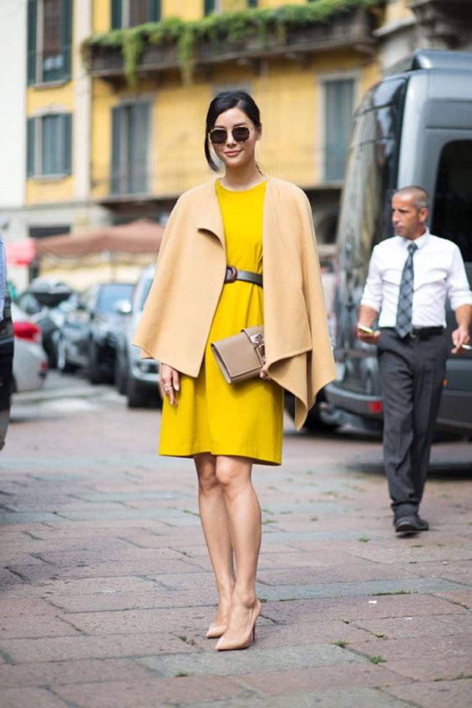 yellow fall clothes