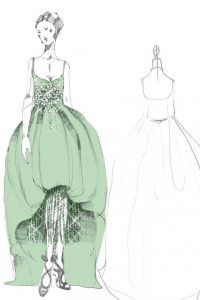 Miuccia Prada’s sketches for The Great Gatsby – Project FairyTale