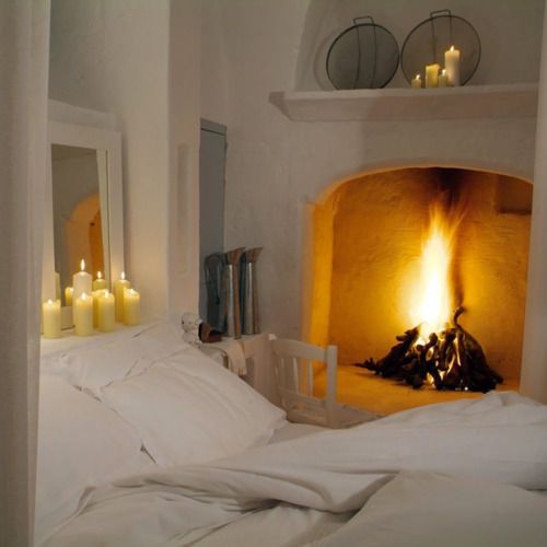 fireplace bedroom home cozy warm and fuzzy project fairytale