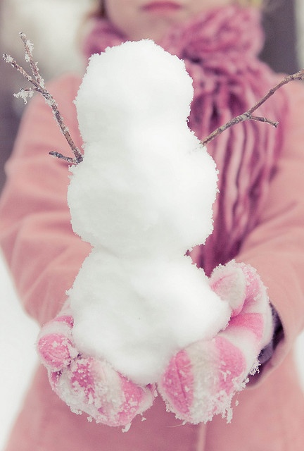 pink snowman project fairytale