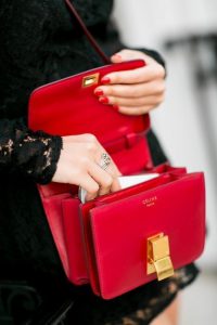 red celine box bag project fairytale
