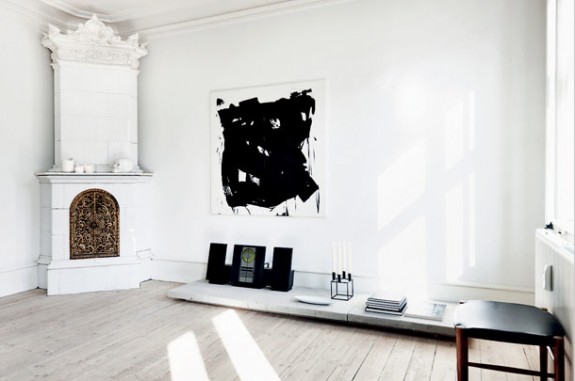 gorgeous interior simple black and white