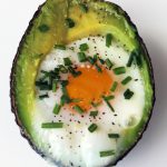 baked avocado-egg