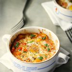 Project Fairytale || Baked eggs with tomatoes