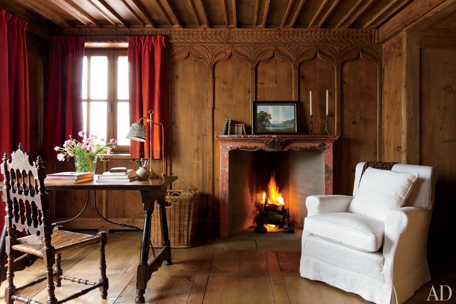 Interiors Rustic Swiss Chalet