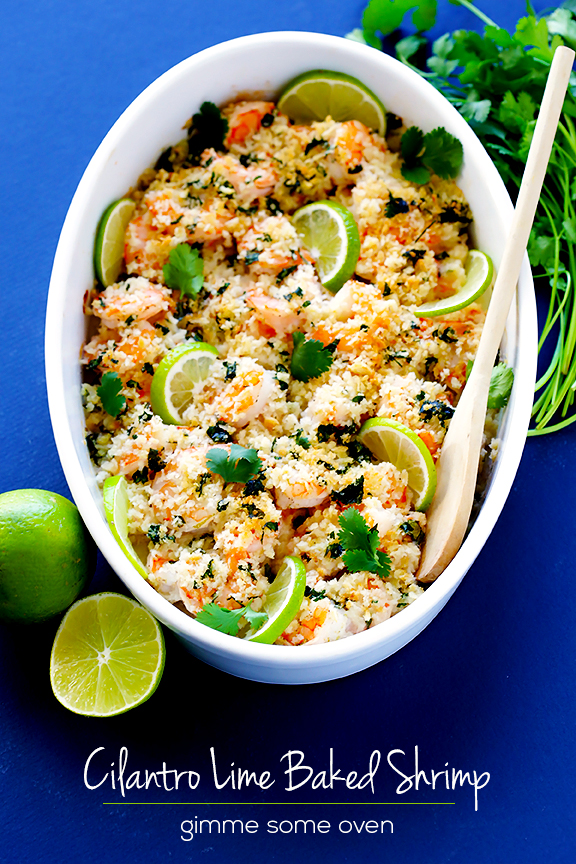 Project Fairytale: Baked Shrimp with Lime and Cilantro