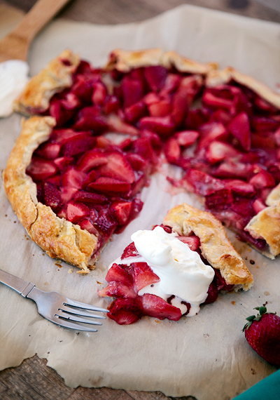 Project Fairytale: Fresh Strawberry Galette
