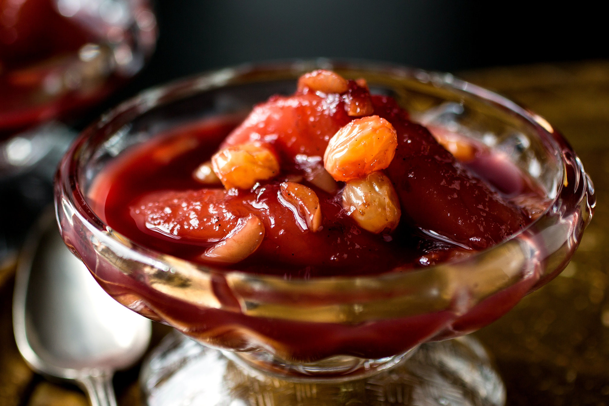 Porject Fairytale: Poached Pears in Red Wineand Cassis