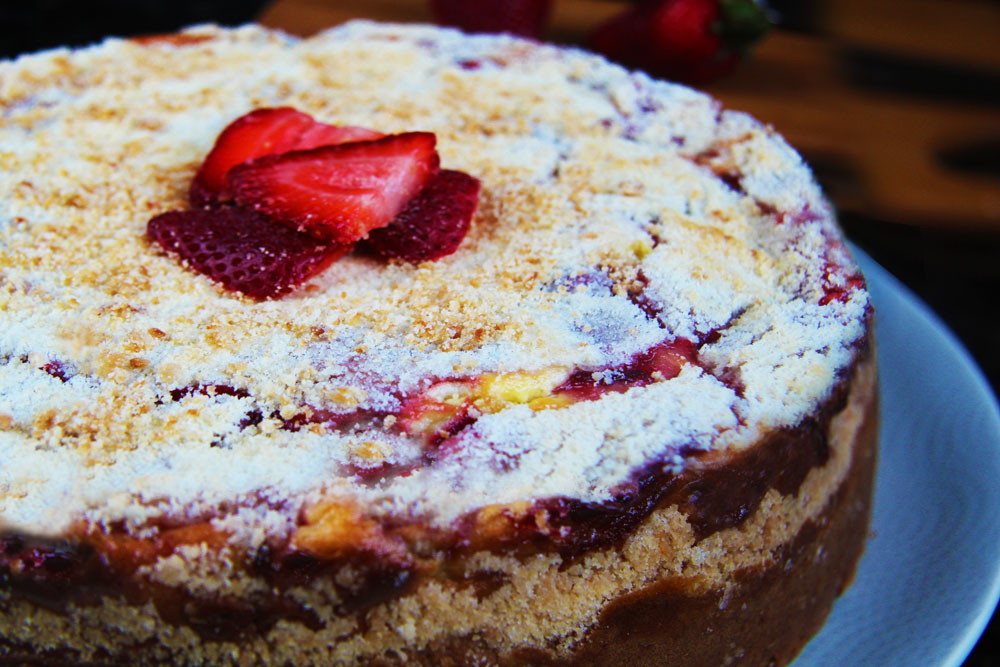 Project Fairytale: Strawberry Cream Cheese Coffee Cake