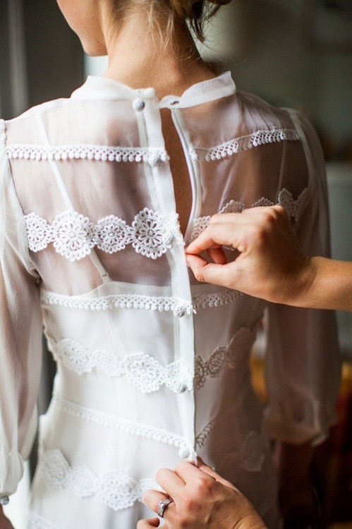 Project Fairytale: Lace and Buttons