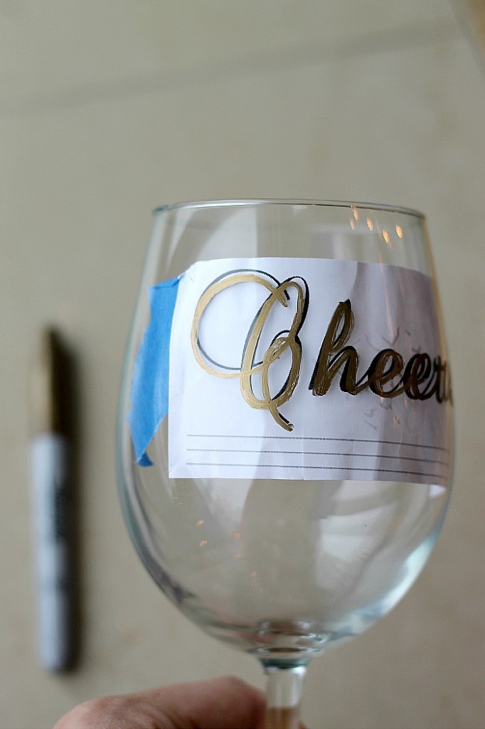 Project Fairytale: DIY ornated glasses using Sharpies