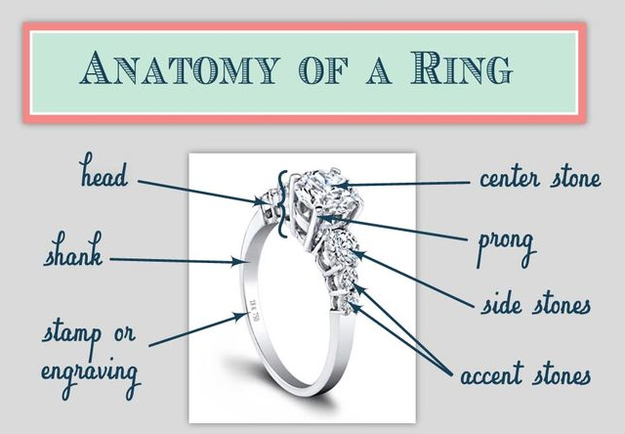 anatomy of a diamond ring