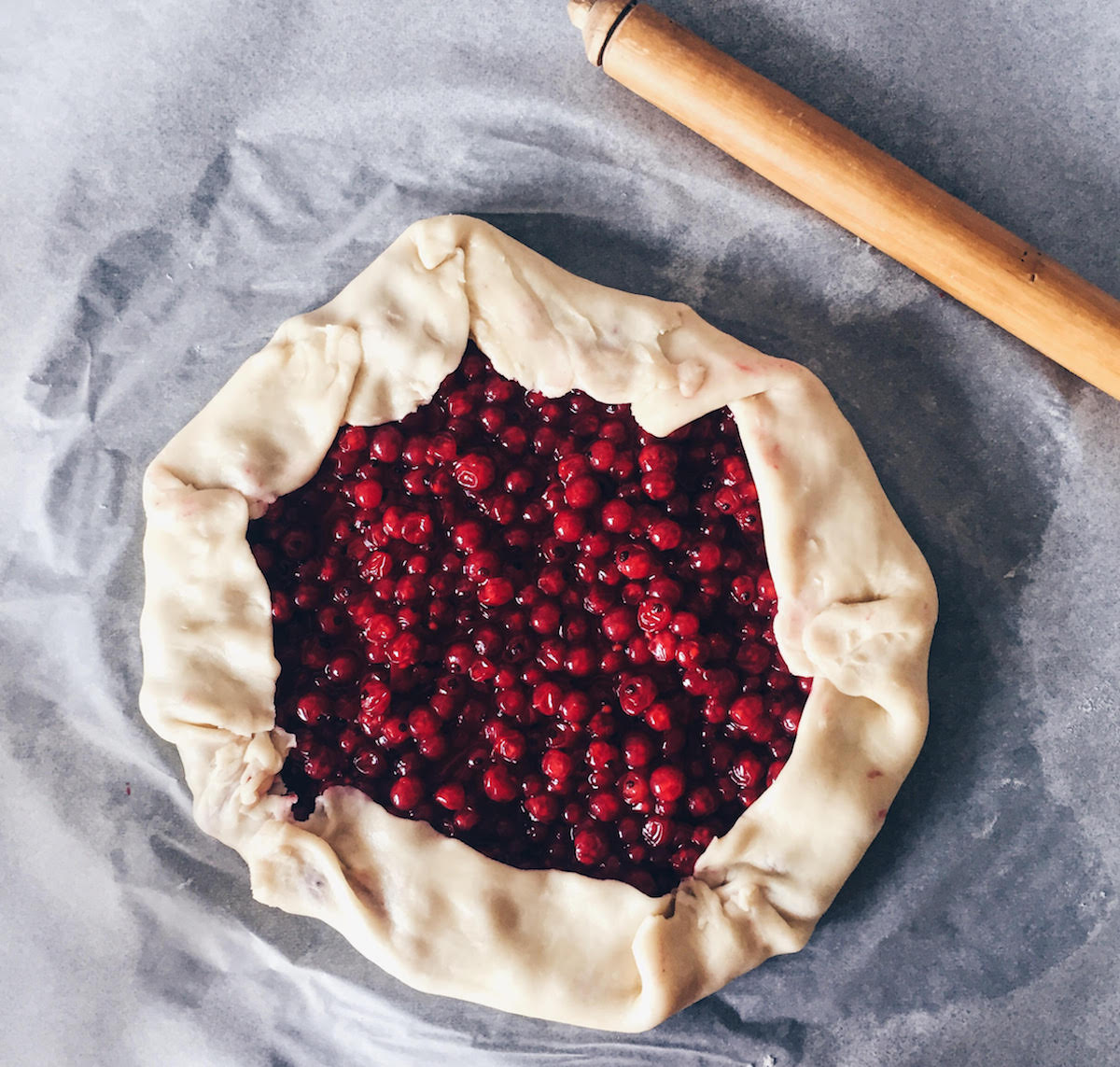 @pfairytale Red Currant Galette