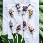 @pfairytale Chocolate Dipped Banana Popsicles