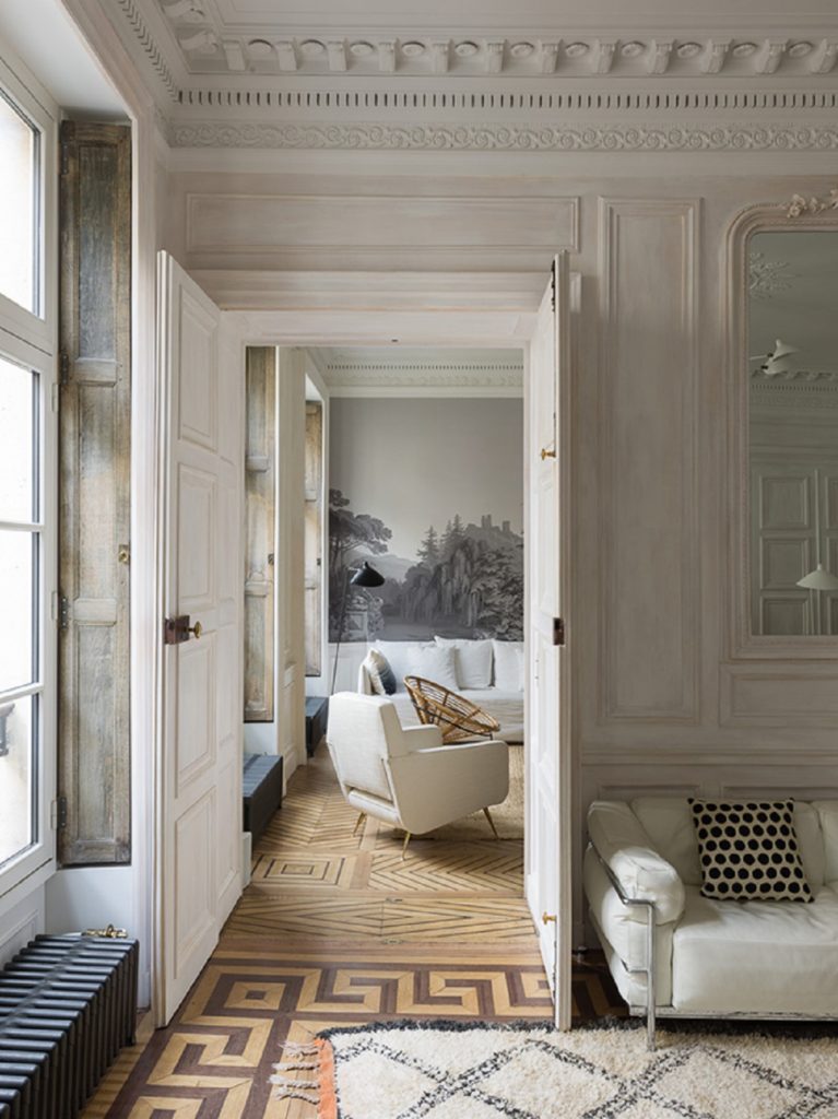 Interiors: Gorgeous Parisian Apartment - PARIS 01 767x1024