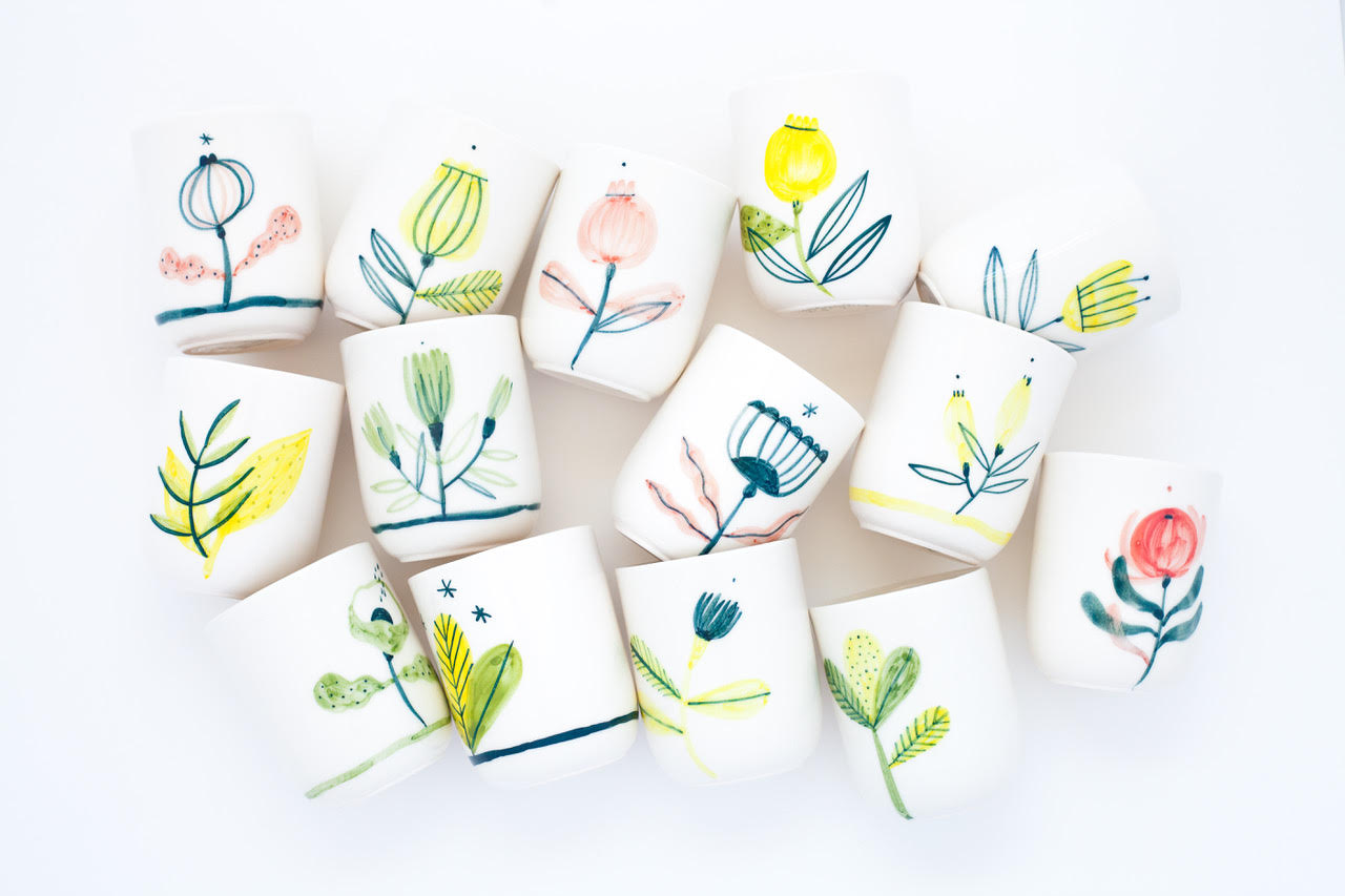 @projectfairytale: H O N E Y M O O N , new ceramics collection from Madalina Andronic