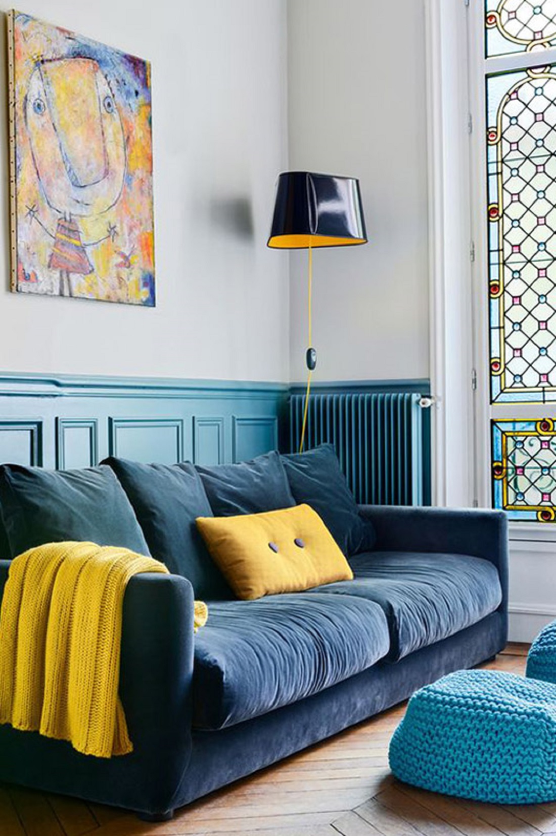 @projectfairytale: Parisian Apartment Full of Charm and Color