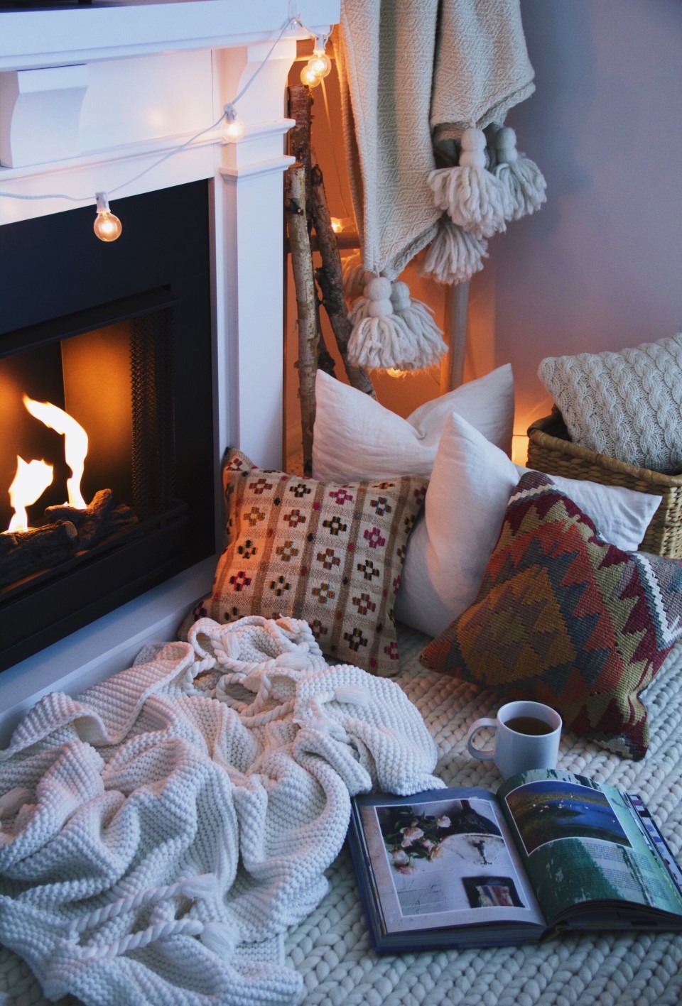 @projectfairytale Cozy winter home